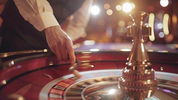 Multi-camera roulette studio on lapak showing dealer, wheel, and result confirmation